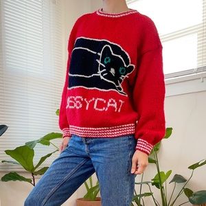 Vintage Pussy Cat sweater